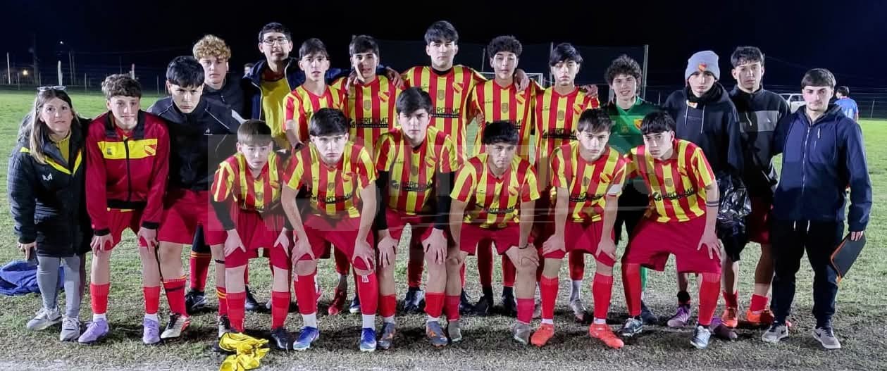 Santa Emilia debutó en Sub 17 con victoria de 5 a 0.