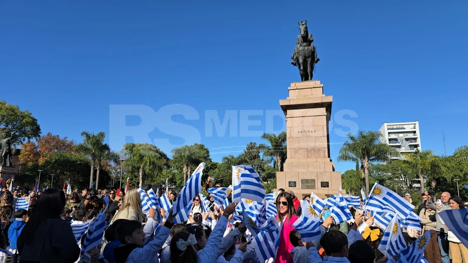 Soriano conmemora los 176 años de la muerte de Artigas con un acto en Mercedes