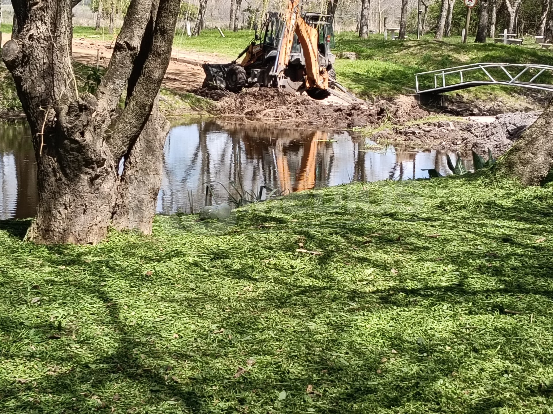 Avanzan las obras en el arroyo San Martín: aplicarán hormigón y estiman reabrir el paso en 15 días — imagen 2