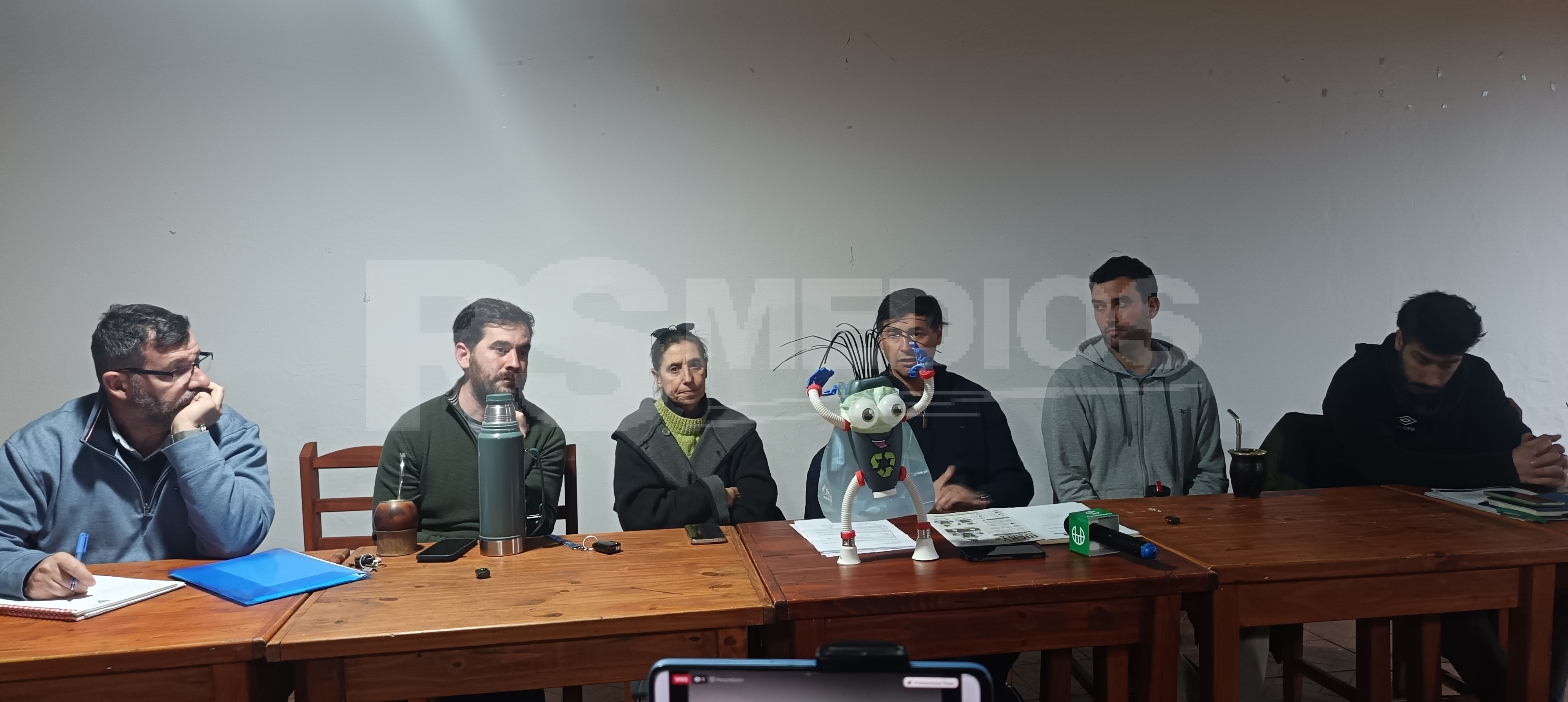Sesiono el Municipio de Cardona en Sede de Club Nacional.