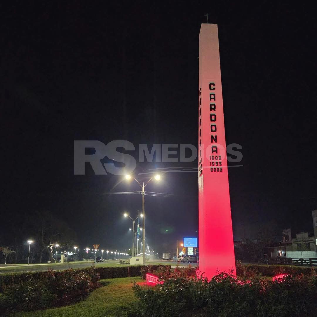 Cardona ilumina sus espacios públicos de rojo por la Semana del Corazón — imagen 3
