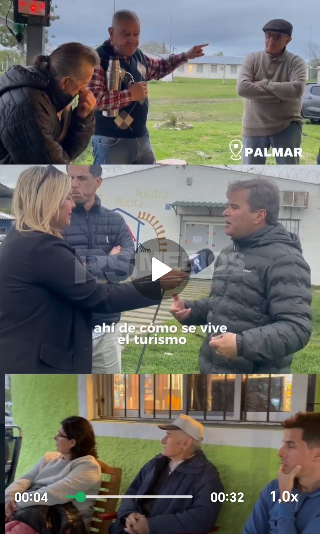 Pablo Ponce y Damián Alonso ediles por el Frente Amplio de recorrida por el departamento. — imagen 3
