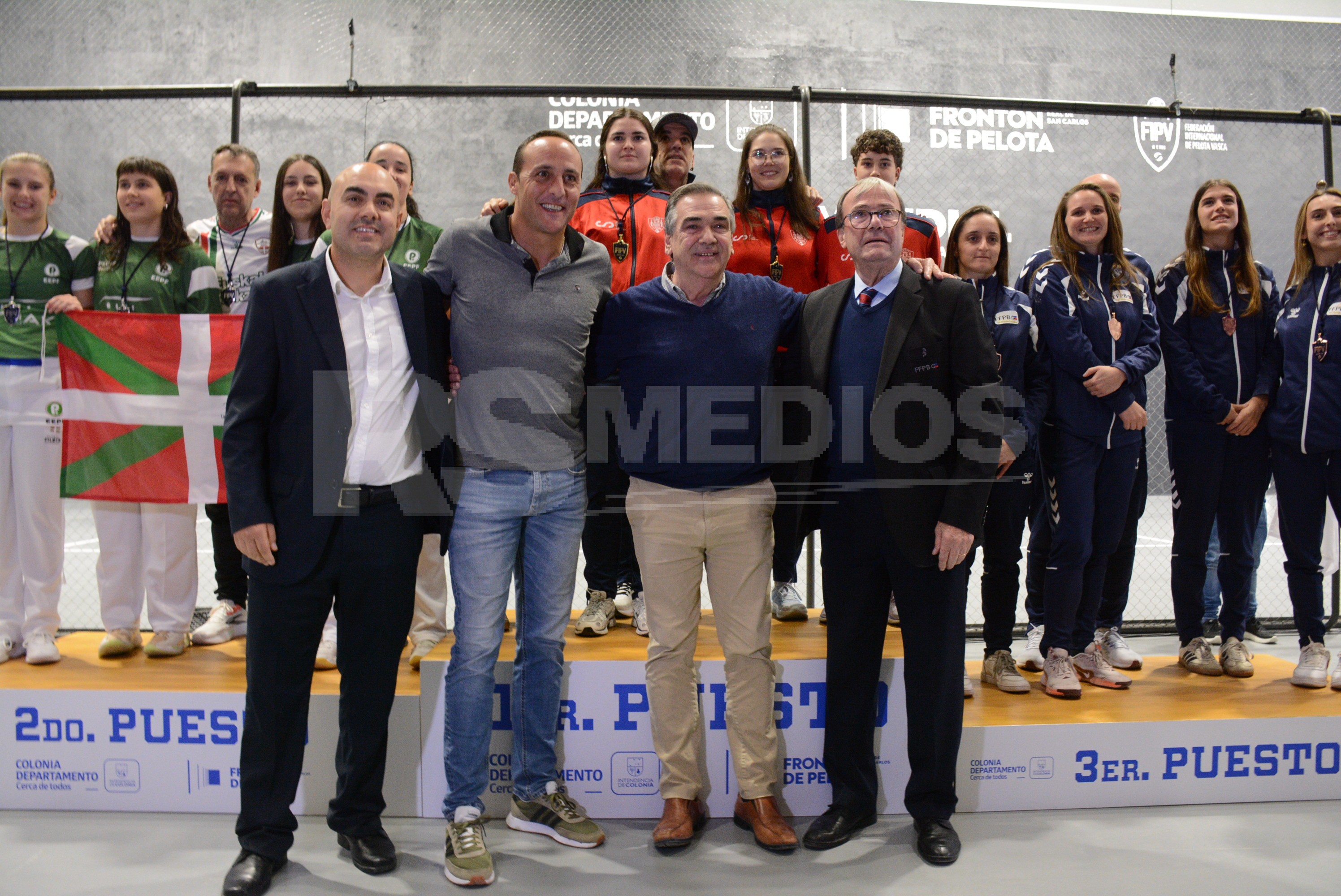 Colonia cerró el Mundial de Jai Alai con podios para España y Euskadi