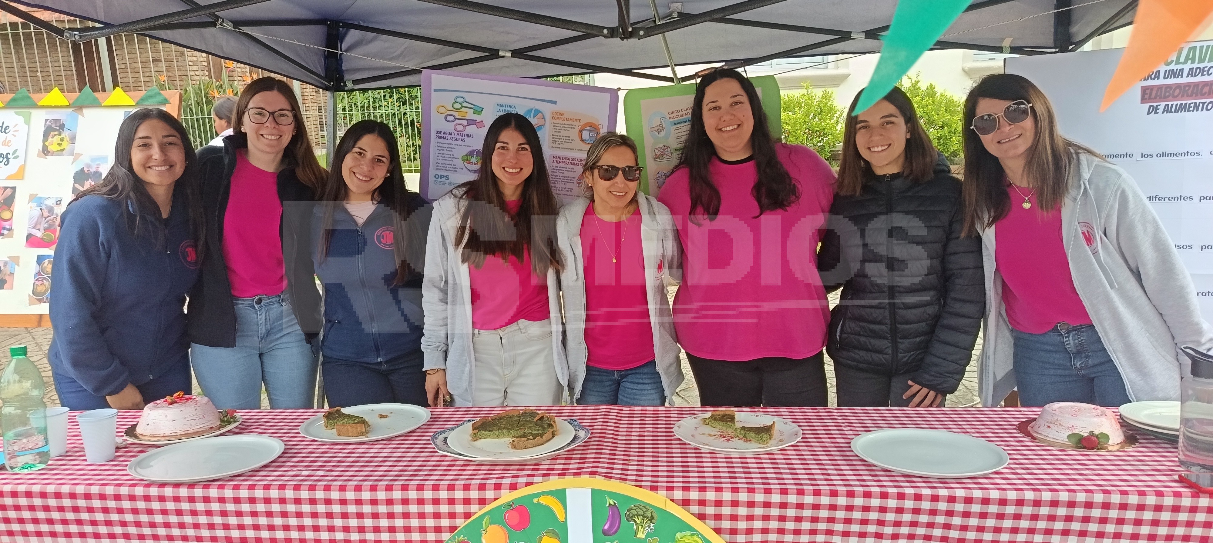 Feria saludable del Caif, el Club del Niño y el Centro Juvenil de Jesús María