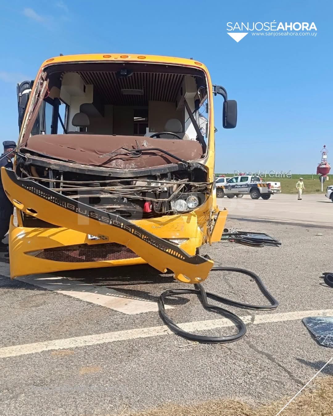 Mujer murió en choque entre motorhome y camión en ruta 1, San José — imagen 2
