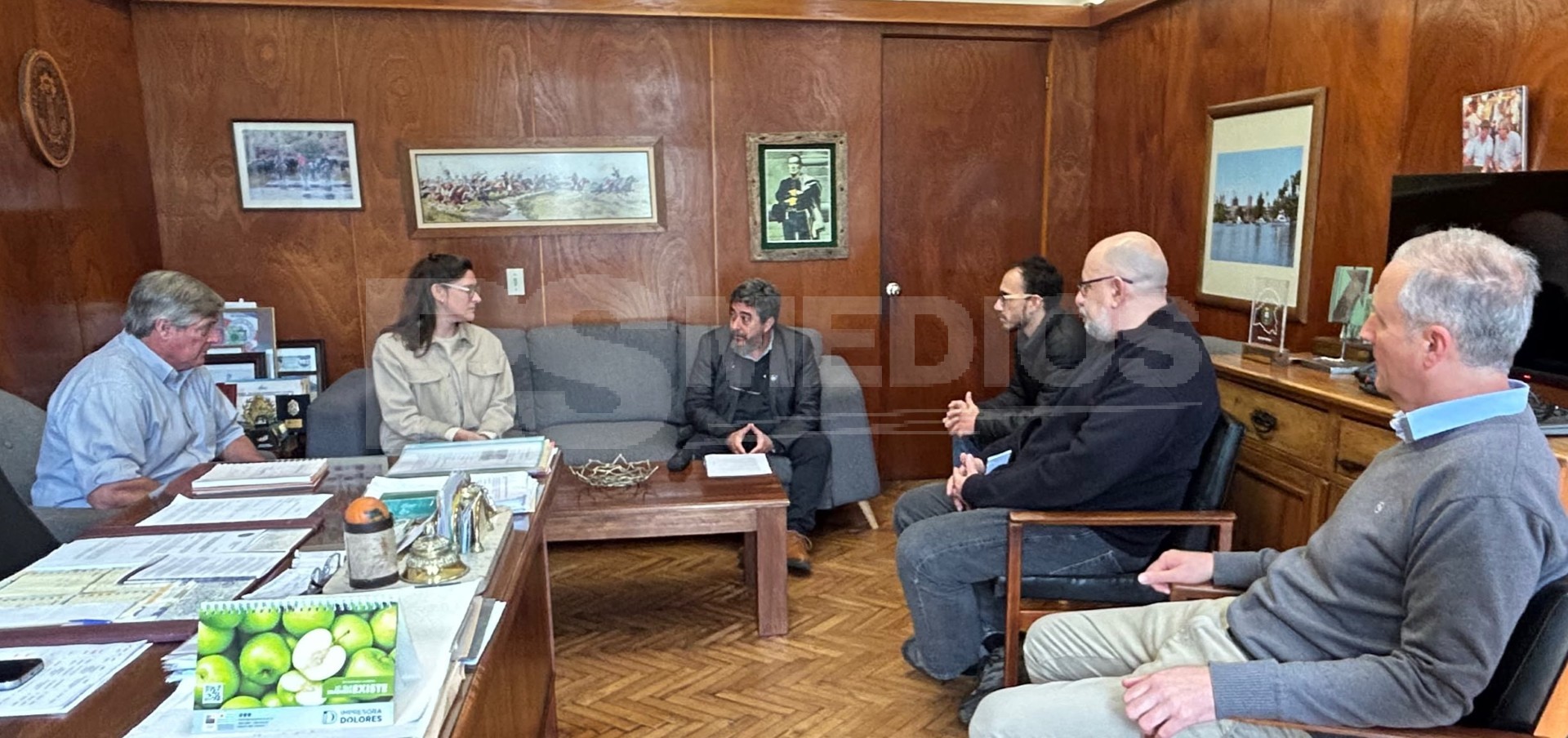 Besozzi recibió un informe de la UDELAR sobre las carreras universitarias en Soriano