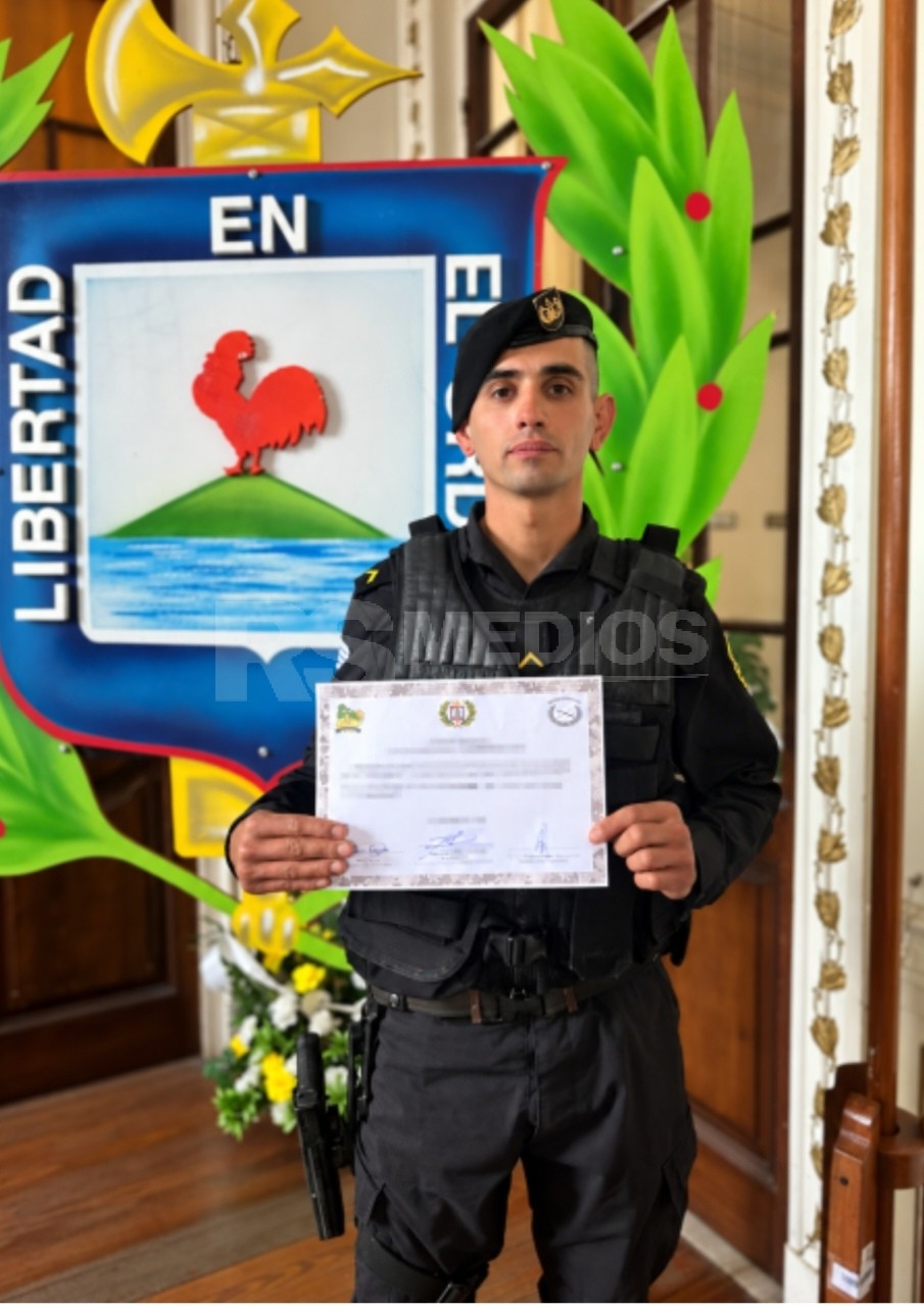 Un cabo del GRT de Soriano aprobó el curso de Operaciones de Intervención en Maldonado