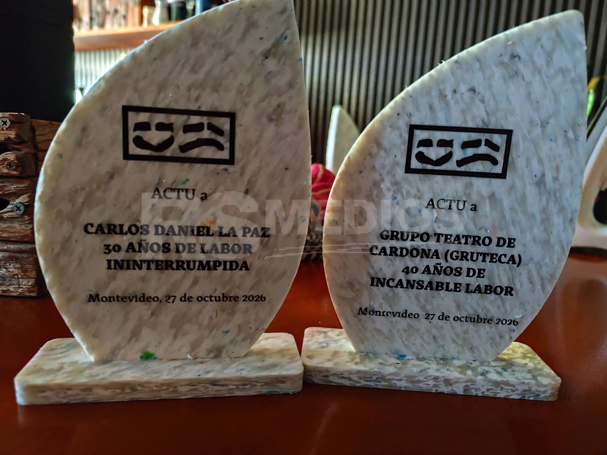 GRUTECA y Daniel Lapaz fueron homenajeados en el lanzamiento de los Premios Florencio 2026 — imagen 1