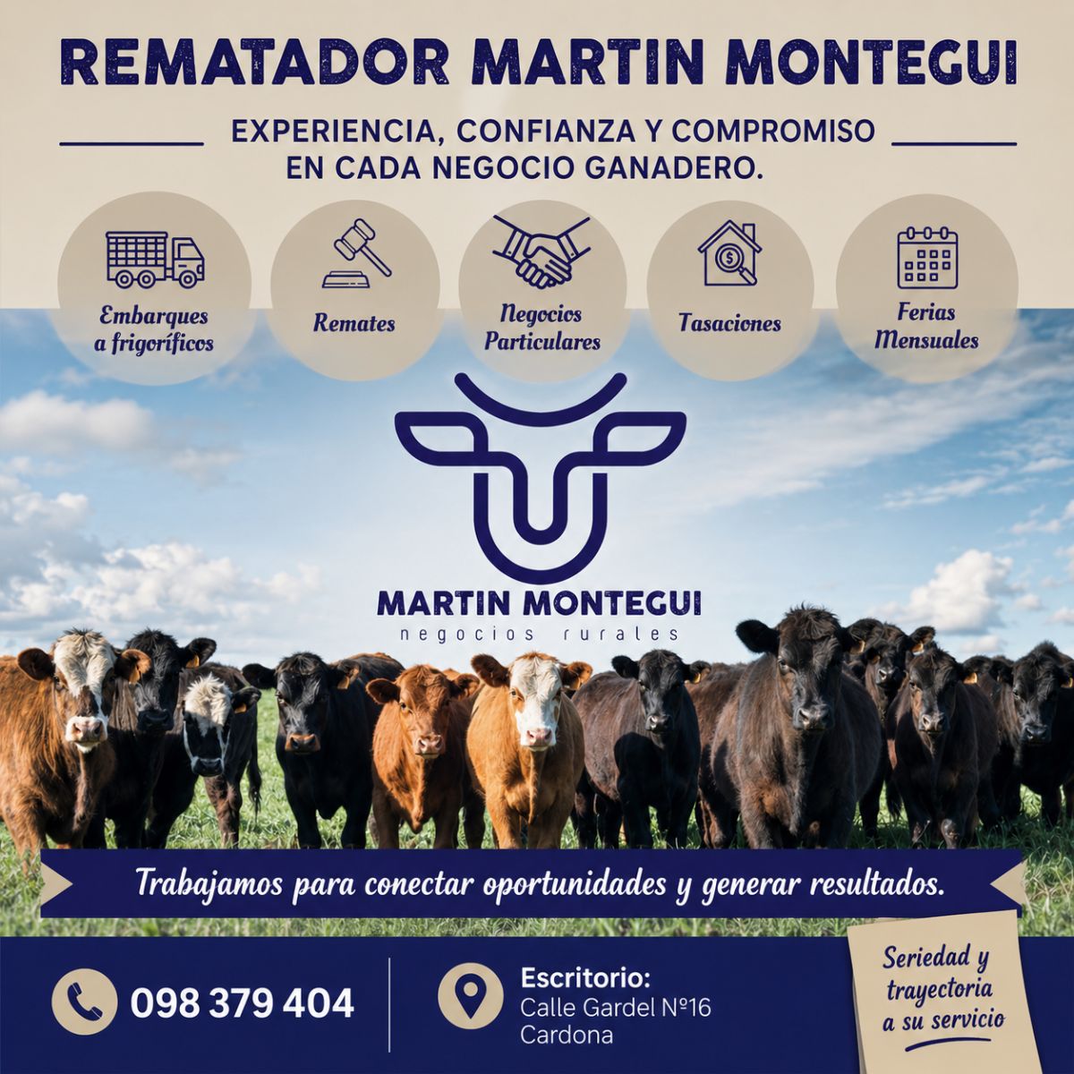 Publicidad de MARTIN MONTEGUI - Institucional