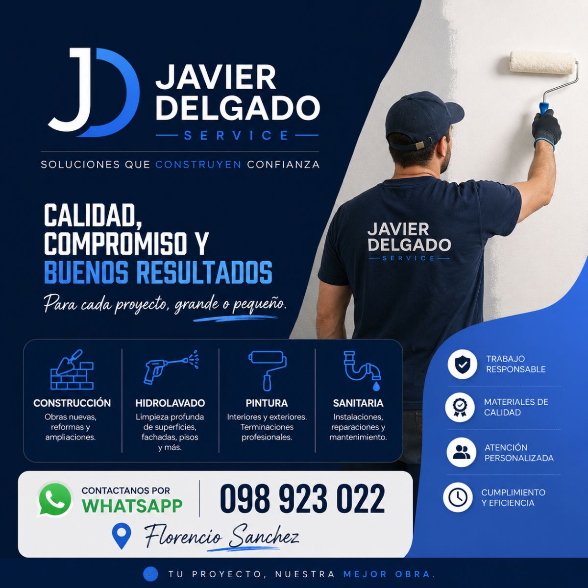 Publicidad de JAVIER DELGADO - Institucional