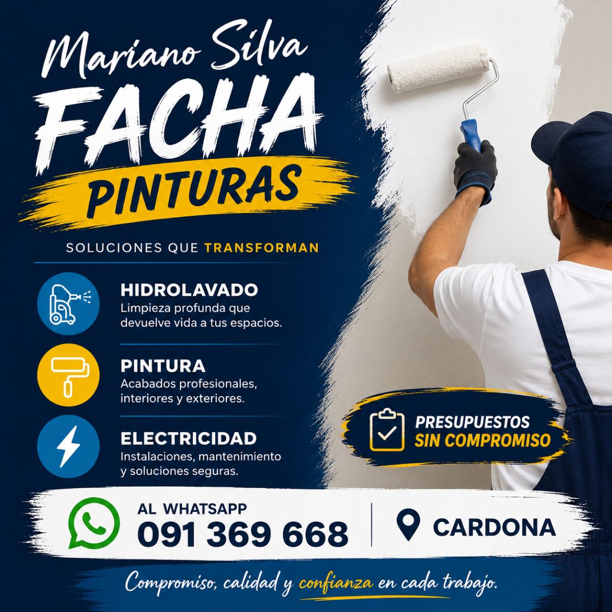 Publicidad de MARIANO SILVA - Facha Pinturas