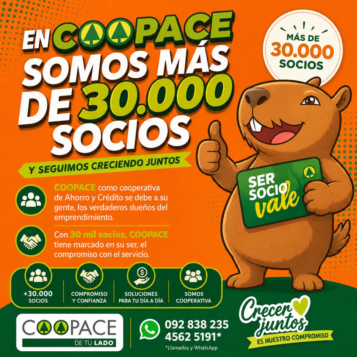 Publicidad de COOPACE - Institucional